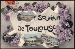 31-0014bis - Carte Postale HAUTE-GARONNE (31) - TOULOUSE -  Souvenir De Toulouse - Toulouse