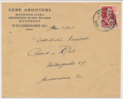 Firma Envelop Willemsoord 1943 - Mandenmakers - Non Classés