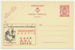 Publibel - Postal Stationery Belgium 1946 Coffee Mill -  - Other & Unclassified