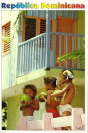 *CPM - REPUBLIQUE DOMINICAINE - Enfants Dégustant Des Fruits - República Dominicana