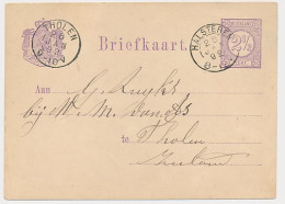 Kleinrondstempel Halsteren 1891 - Non Classés