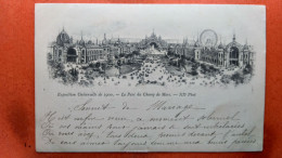 CPA (75) Exposition Universelle De Paris.1900. Le Parc Du Champ De Mars.  (7A.542) - Esposizioni