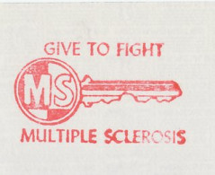 Meter Top Cut USA 1968 Multiple Sclerosis - Give To Fight - Key - Altri & Non Classificati