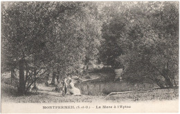 CPA DE MONTFERMEIL  (SEINE SAINT-DENIS)  LA MARE À L'ÉPINE - Montfermeil