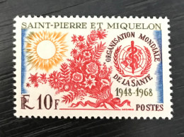 Timbre Neuf** Saint Pierre Et Miquelon 1968 Yt N° 379 - Neufs