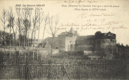 HAM - LE CHATEAU FORT QUI A SERVI DE PRISON D'ETAT - LA GUERRE 1914-17 - Ham