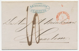 S Gravenhage ( Proefstempel ) - Haarlem 1866 - ...-1852 Precursori