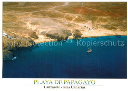 73607718 Playa De Papagayo Fliegeraufnahme Playa De Papagayo - Andere & Zonder Classificatie