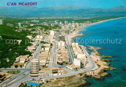 73607708 Can Picafort Mallorca Fliegeraufnahme Can Picafort Mallorca - Andere & Zonder Classificatie