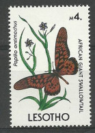 Lesotho 1990 Mi 832 MNH  (LZS6 LST832) - Vlinders