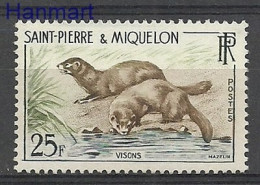 Saint Pierre And Miquelon 1959 Mi 391 MNH  (LZS1 SPM391) - Otros