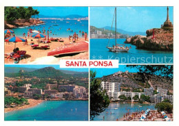 73607666 Santa Ponsa Mallorca Islas Baleares Strand Teilansichten Santa Ponsa - Andere & Zonder Classificatie