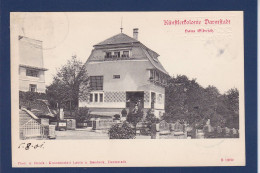 CPA Architecture Darmstadt Colonie Kunstler Circulée Cachet à Sec 1901 Allemagne - Denkmäler