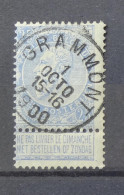 60 Avec Belle Oblitération Grammont - 1893-1907 Coat Of Arms
