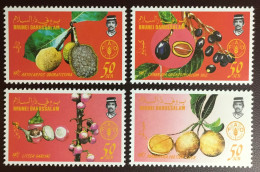 Brunei 1987 Local Fruits MNH - Obst & Früchte
