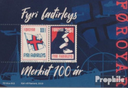 Dänemark - Färöer Block52 (kompl.Ausg.) Postfrisch 2019 Kinderhilfe - Islas Faeroes