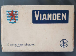 Carnet 10 Cpa VIANDEN, Luxembourg, éditions Nels, Sous Forme De Dépliant - Piccoli Formati