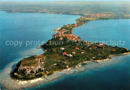 73607581 Sirmione Lago Di Garda Fliegeraufnahme Sirmione Lago Di Garda - Andere & Zonder Classificatie