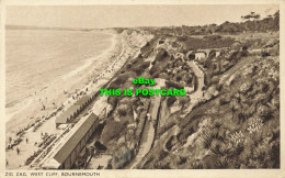 R597686 Zig Zag. West Cliff. Bournemouth. WP Series. London - Autres & Non Classés