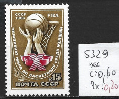 RUSSIE 5329 ** Côte 0.60 € - Basket-ball