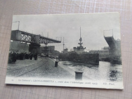 CPA    Le Cuirassé  "LEON-GAMBETTA"   Coulé Dans L'Adriatique (avril 1915) - Warships