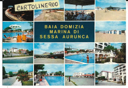 Campania-caserta-baia Domizia Frazione Di Sessa Aurunca Vedute Vedutine Multiple Di Marina Di Sessa Aurunca Fine Anni 60 - Otros & Sin Clasificación