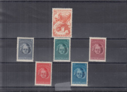 NIEDERLANDE  Jahrgang 1945, Postfrisch **, 443-448, Komplett - Neufs