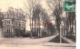 CPA CHALONS SUR MARNE - LE CHATEAU ET LES ALLEES SAINT JEAN - Châlons-sur-Marne