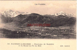 CPA BAGNERES DE BIGORRE - PANORAME - Bagneres De Bigorre