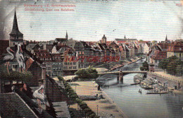 CPA STRASBOURG - QUAI DES BATELIERS - Strasbourg