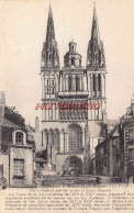 CPA ANGERS - CATHEDRALE ET MONTEE SAINT MAURICE - Angers