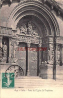 CPA ARLES - EGLISE ST TROPHINE - Arles