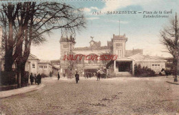 CPA SARREBRUCK - PLACE DE LA GARE - Saarbruecken