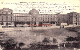 CPA MARSEILLE - CASERNE SAINT CHARLES - Quartier De La Gare, Belle De Mai, Plombières