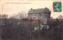 CPA DINAN - ENTREE DU CHATEAU DE LA DUCHESSE ANNE - Dinan