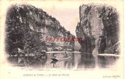 CPA GORGES DU TARN - LE DEFILE DES DETROITS - Gorges Du Tarn