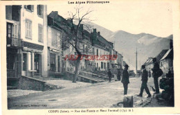 CPA CORPS - ISERE - RUE DES FOSSES - Corps