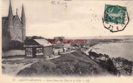 CPA SAINTE ADRESSE - NOTRE DAME DES FLOTS ET LA VILLE - Sainte Adresse