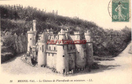 CPA MESNIL VAL - LE CHATEAU DE PIERREFONDS EN MINIATURE - Mesnil-Val