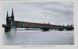 CPA STRASBOURG - PONT DU CHEMIN DE FER - Strasbourg