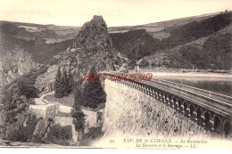 CPA ROCHETAILLEE - LA DESCENTE ET LE BARRAGE - Rochetaillee