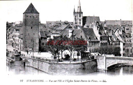 CPA STRASBOURG - VUE DE L'ILL - Strasbourg