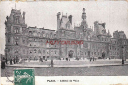 CPA PARIS - HOTEL DE VILLE - Sonstige Sehenswürdigkeiten