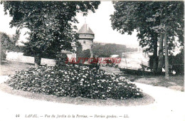 CPA LAVAL - JARDIN DE LA PERRINE - Laval