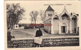 CPA SAINT JEAN D'ARDIERES - L'EGLISE - Other & Unclassified