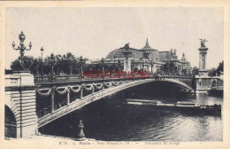 CPA PARIS - PONT ALEXANDRE III - Ponti