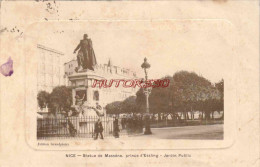 CPA NICE - STATUE DE MASSENA - Monumenti, Edifici