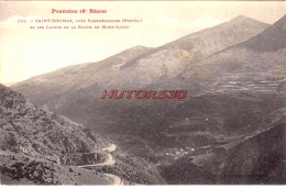 CPA SAINT THOMAS - PRES DE FONTPEDROUSE - ROUTE DE MONT LOUIS - Autres & Non Classés