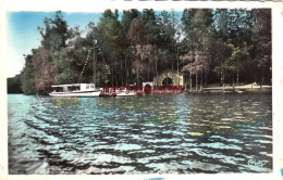 CPSM LES SETTONS - LAC - EMBARCATION DES VEDETTES DE L'HOTEL - Autres & Non Classés