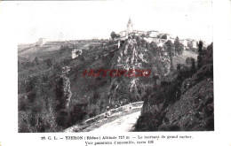 CPA YZERON - RHONE - LE TOURNANT DU GRAND ROCHER - Other & Unclassified